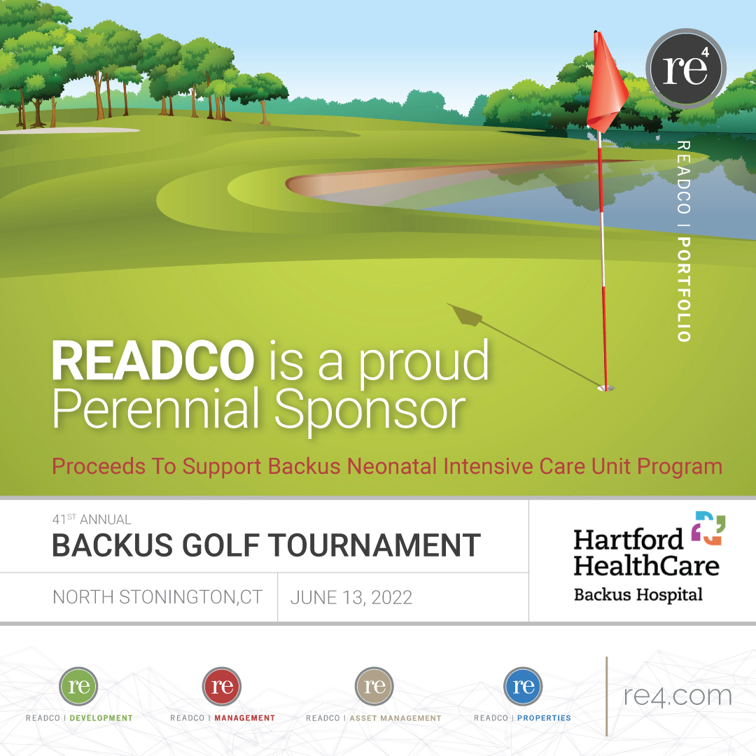READCO is a Proud Sponsor – Backus Hospital Golf Tournament – 2022